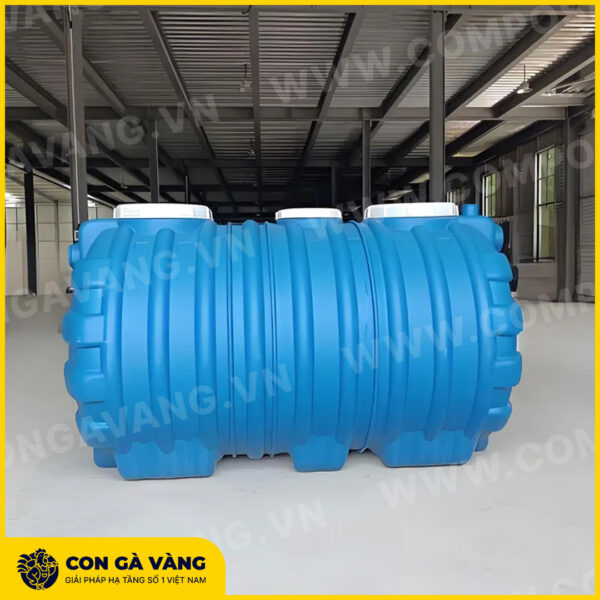 Alternative view of Bể tự hoại nhựa PP dung tích 2000L (Mã: BTH-PP2000)