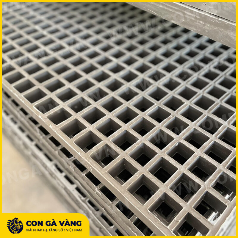 Tấm sàn FRP Mesh 40x40x25mm (Mã: FRP-404025) - Ảnh 2