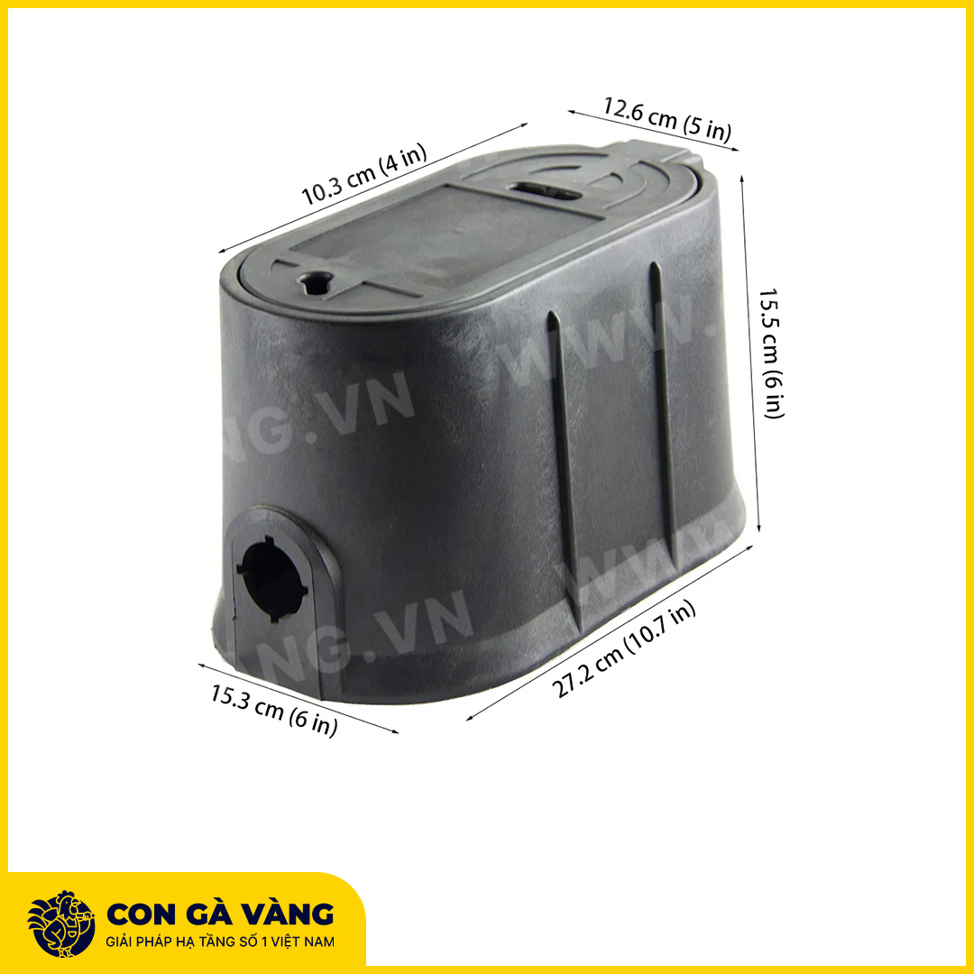 Hộp đồng hồ nước nhựa PP 271515 (Mã: HDH271515) - Ảnh 2