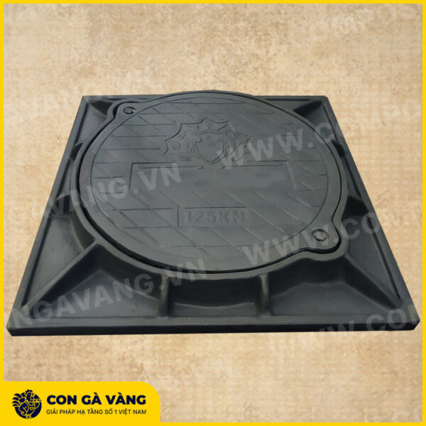 Alternative view of Nắp hố ga Composite 900x900 khung âm (Mã: NHGC9090-KANT)