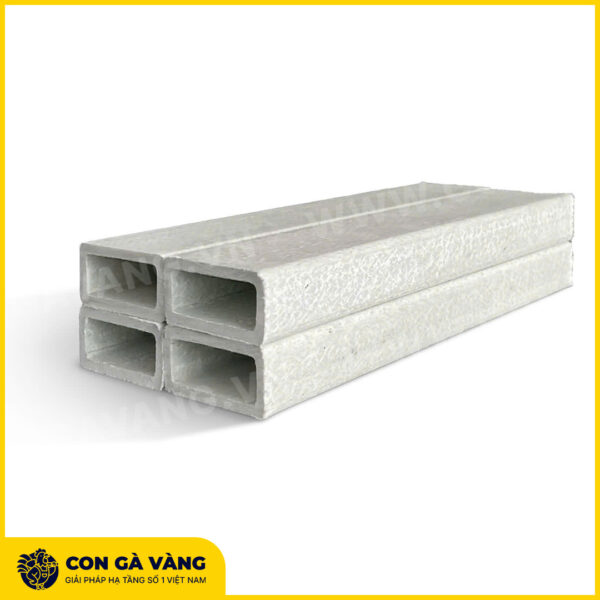 Alternative view of Xà gồ Composite - Hộp chữ nhật 20x40mm (Mã: XGC2040)