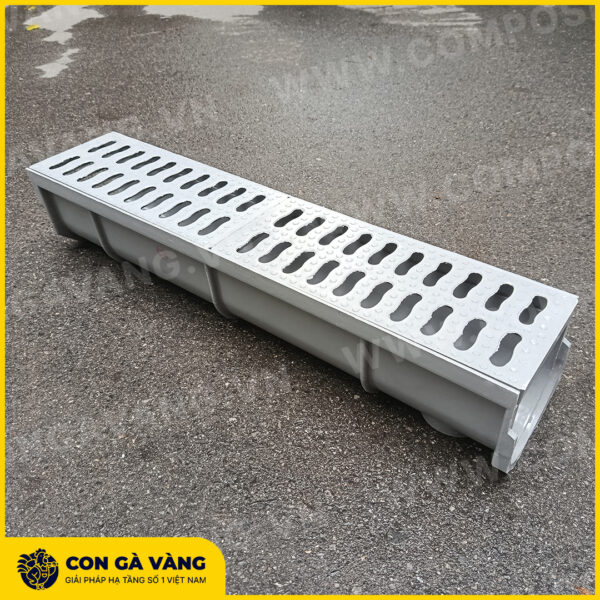 Alternative view of Mương thoát nước Composite U250 (Mã: SMCU250)