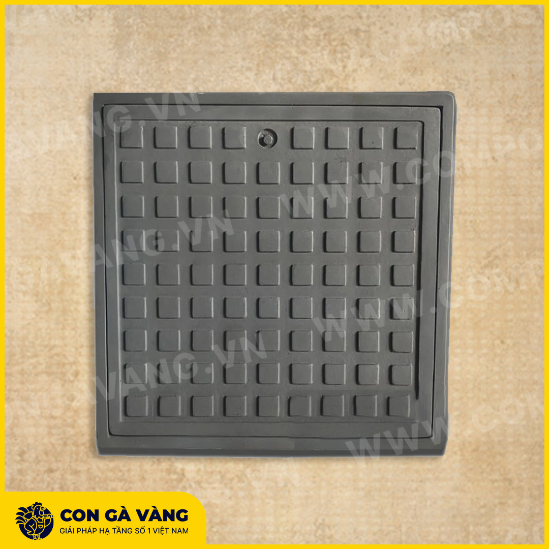 Nắp Ganivo Composite kích thước: 330x330mm (Mã: GAN-C3333) - Ảnh 2