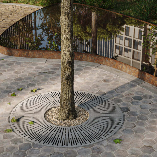 Ghi bảo vệ gốc cây Pyra - Bộ 4 tấm (Mã: GGC-PYRA)