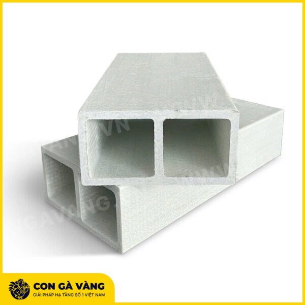 Alternative view of Xà gồ Composite - Hộp chữ nhật 50x100mm (Mã: XGC50100)