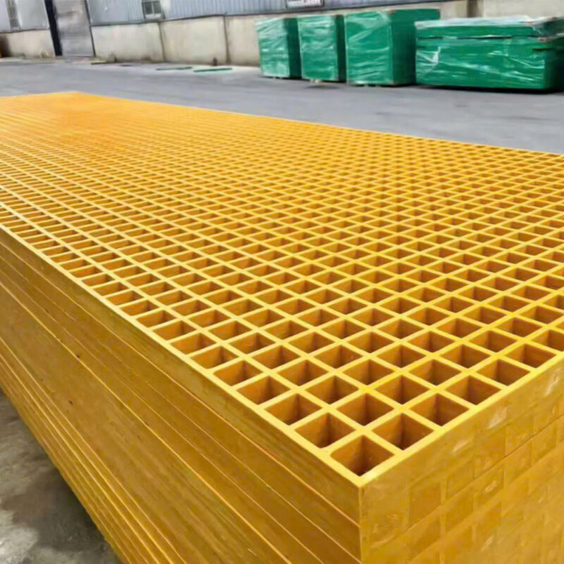 Tấm sàn FRP Mesh 38x38x30mm (Mã: FRP-383830)