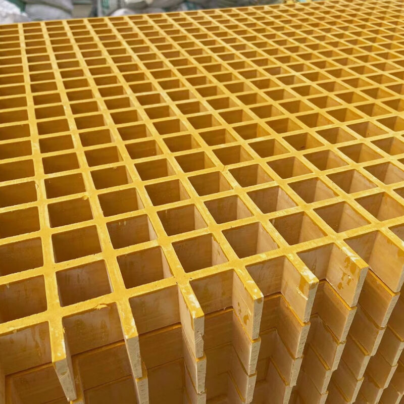 Tấm sàn FRP Mesh 38x38x38mm (Mã: FRP-383838)