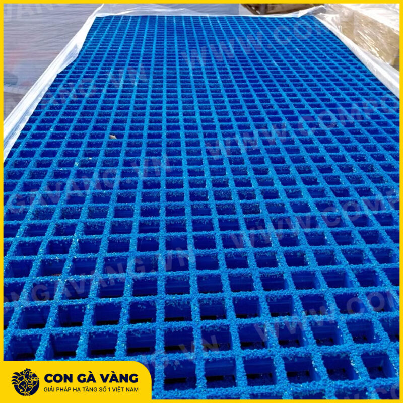 Tấm sàn FRP Mesh 38x38x50mm (Mã: FRP-383850) - Ảnh 2