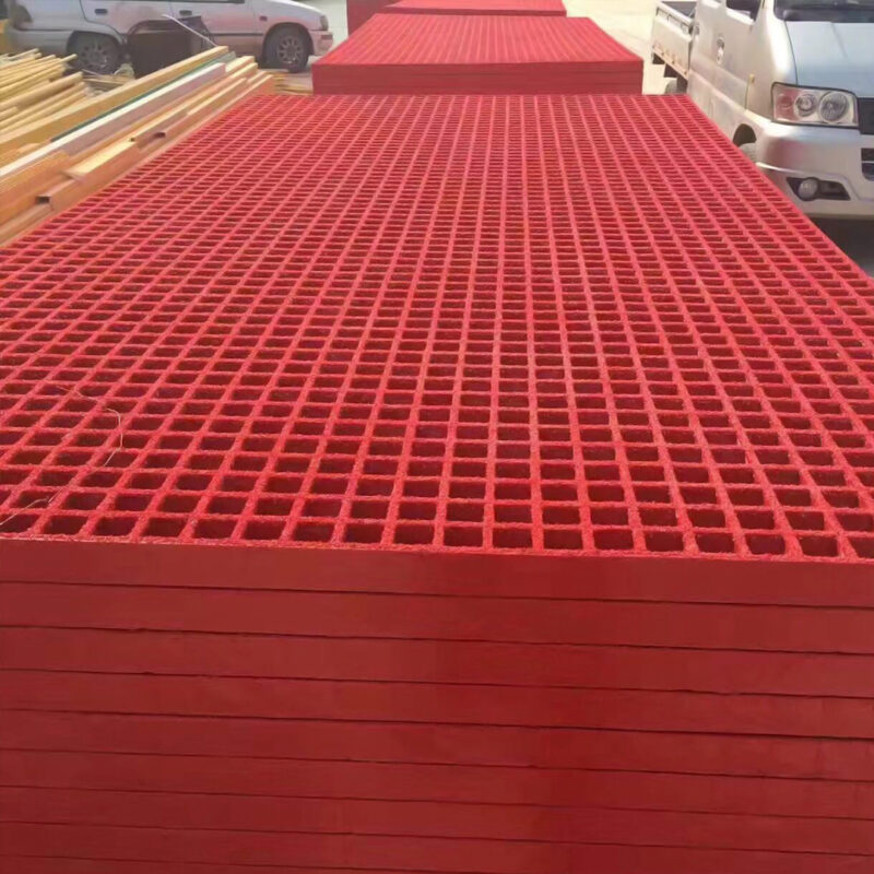 Tấm sàn FRP Mesh 50x50x50mm (Mã: FRP-505050)