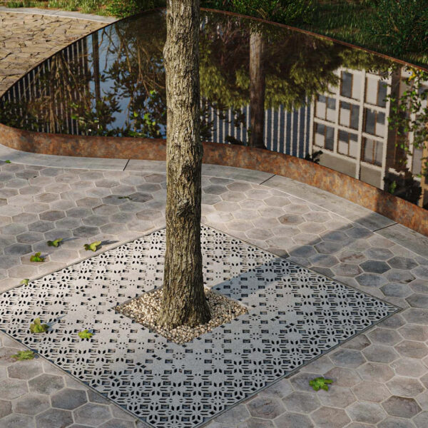 Ghi bảo vệ gốc cây Tessera - Bộ 2 tấm (Mã: GGC-TESS)