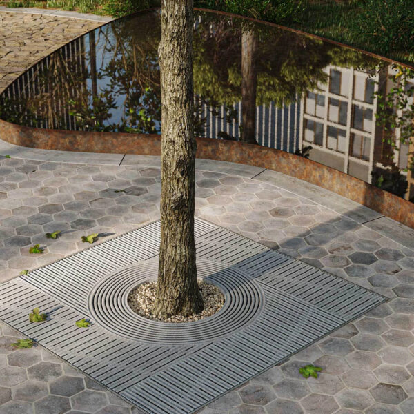 Ghi bảo vệ gốc cây Zen - Bộ 4 tấm (Mã: GGC-ZEN)