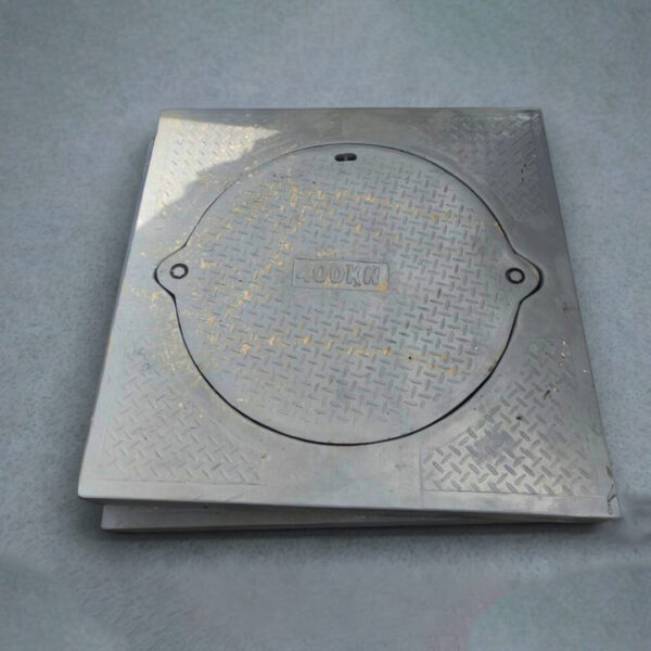 Nắp hố ga Composite 900x900 khung dương (Mã: NHGC-9090KDNT)