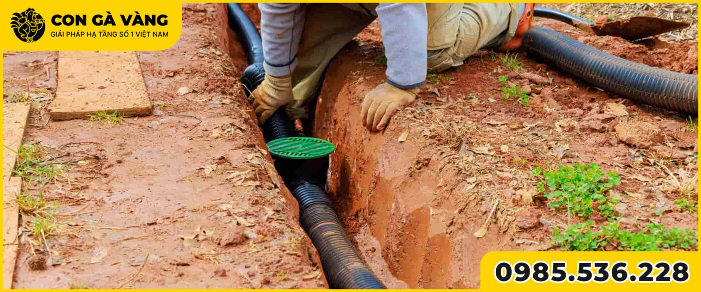 hệ thống thoát nước là một mạng lưới công trình kỹ thuật có mối quan hệ chặt chẽ với điều kiện địa hình