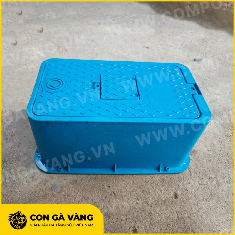 Hộp bảo vệ đồng hồ nước dạng chữ nhật (Mã: HĐH-BOXDN20) - Ảnh 4