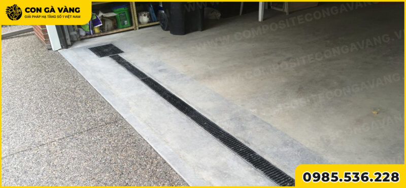 Thiết kế mương composite cho bãi xe phải bắt đầu từ tải trọng và dòng chảy