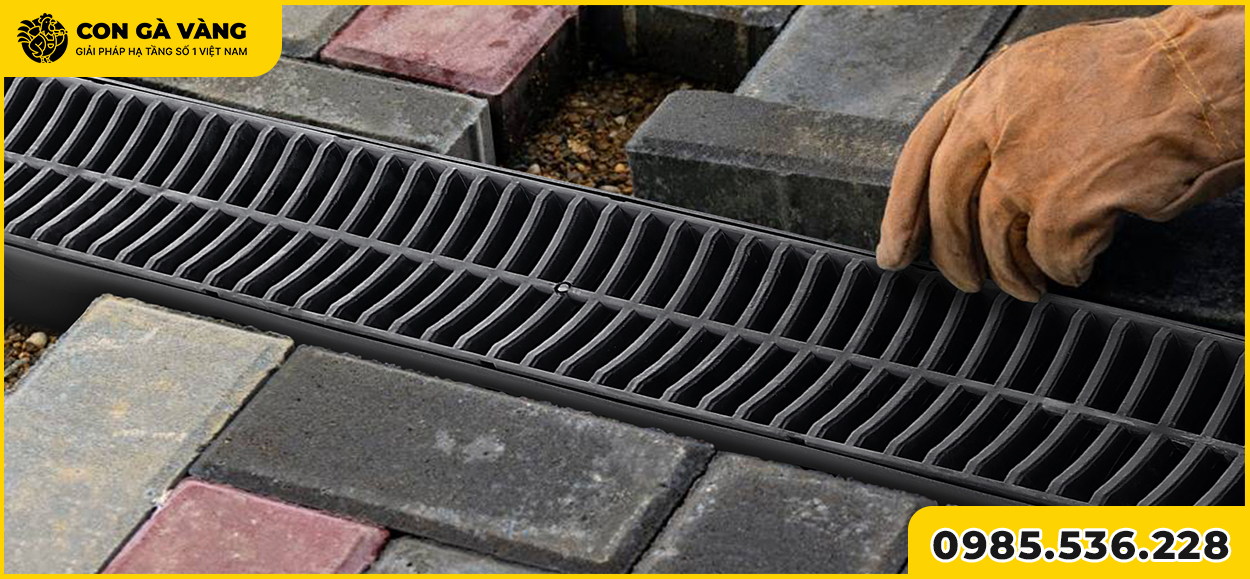 Những lưu ý khi thiết kế mương composite đường phố