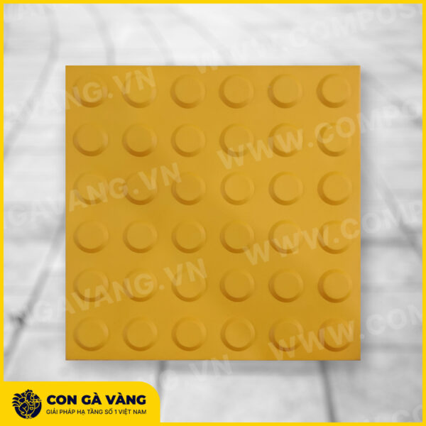 Alternative view of Tấm xúc giác cảnh báo nhựa TPU KT:300x300 (Mã: TXG-CB30)