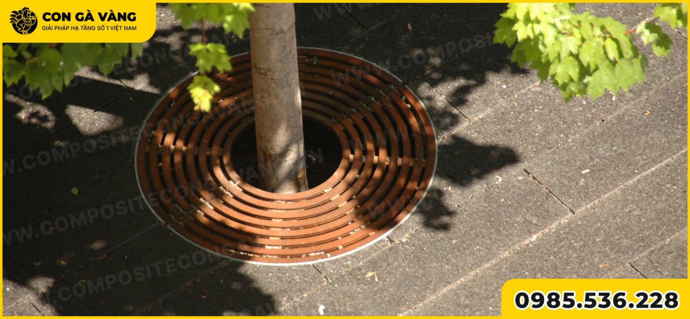 ghi bảo vệ gốc cây composite là gì