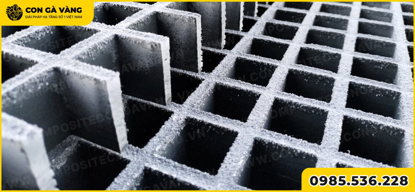 Tấm sàn Composite nhà máy hóa chất